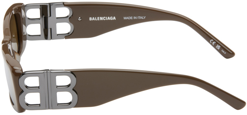 Balenciaga Brown Dynasty Rectangle Sunglasses Balenciaga balenciaga-brown-dynasty-rectangle-sunglasses-balenciaga