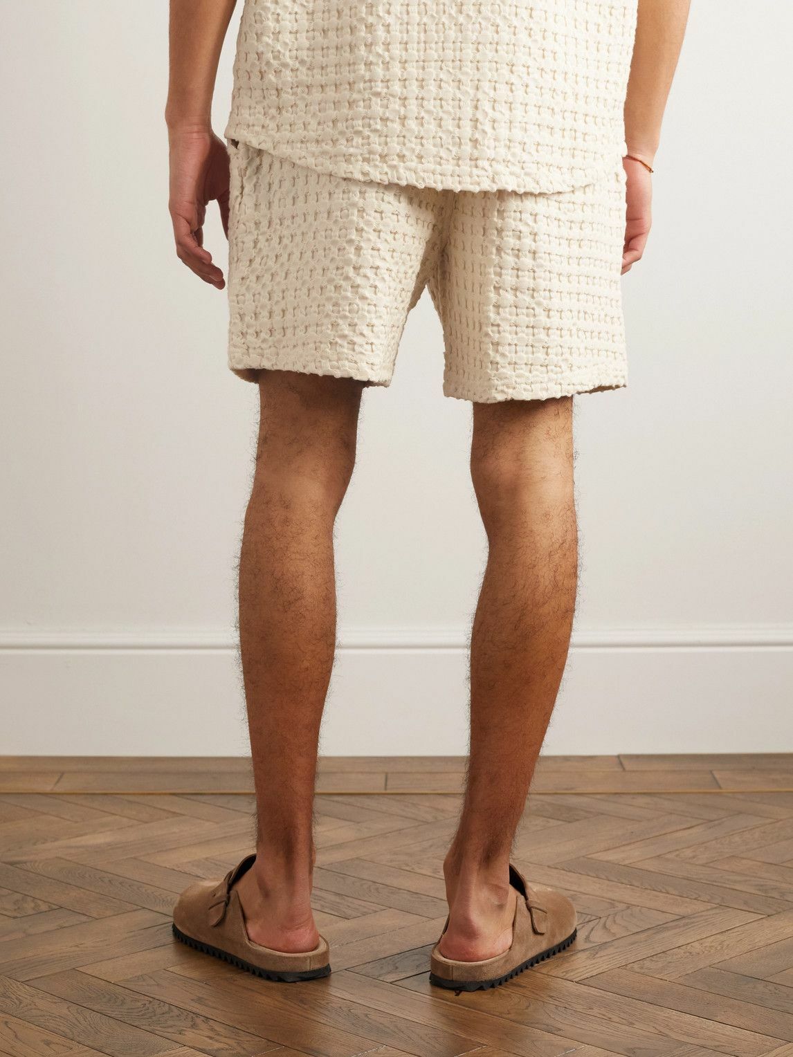 Aster & Oak - Oatmeal Knit Shorts (AOS24) main image 1