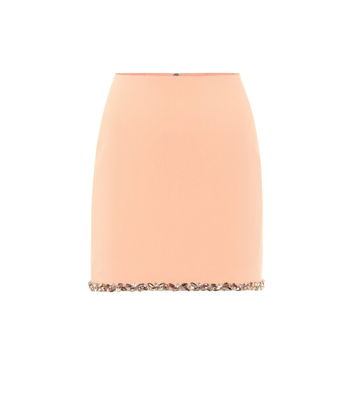 David Koma Embellished cady miniskirt