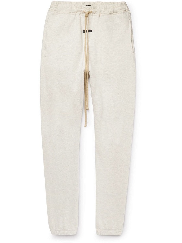 Photo: Fear of God - The Vintage Tapered Cotton-Jersey Sweatpants - Neutrals