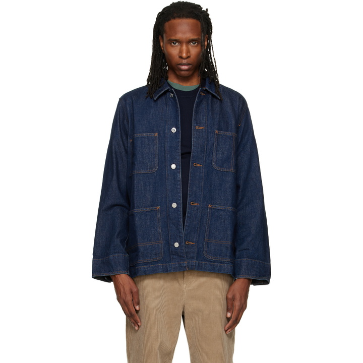 Photo: A.P.C. Blue Perec Denim Jacket