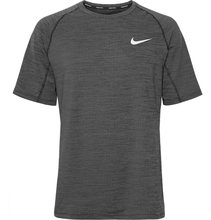 Photo: Nike Training - Pro Slim-Fit Dri-FIT T-Shirt - Gray