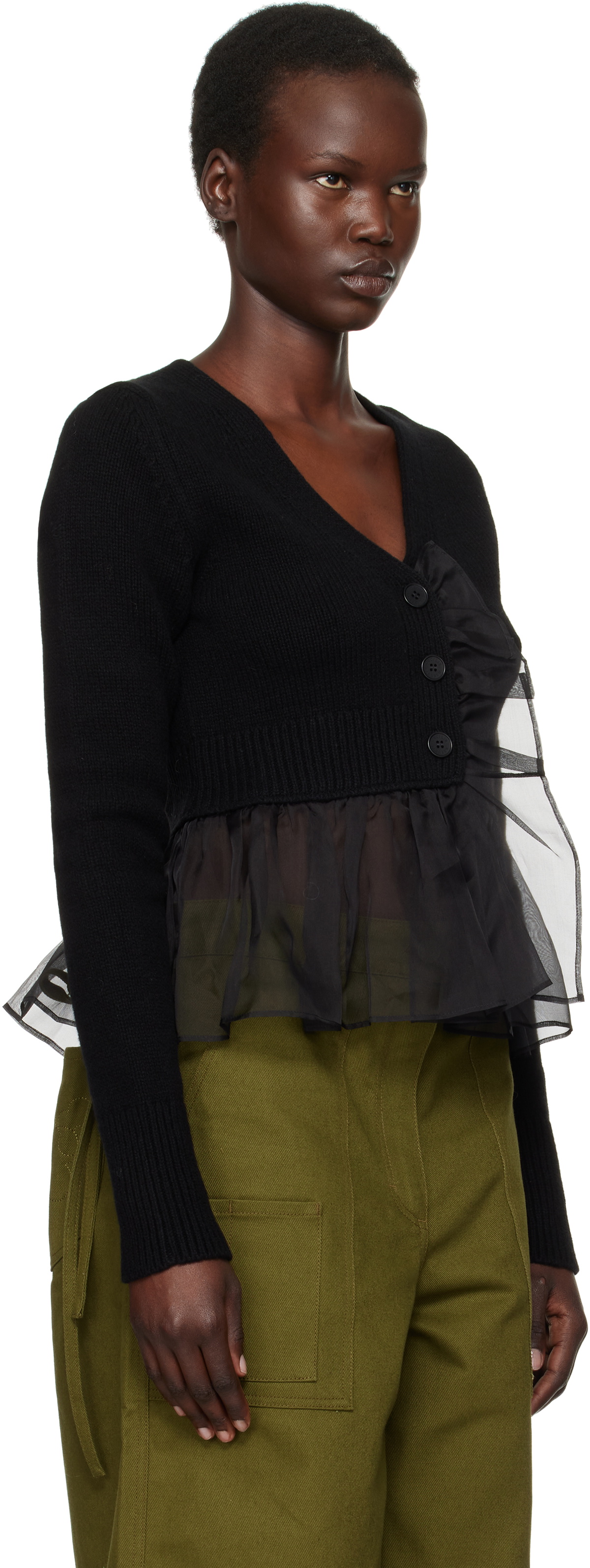Cecilie Bahnsen Black Phlox Cardigan Cecilie Bahnsen Cecilie Bahnsen Black Phlox Cardigan Cecilie Bahnsen