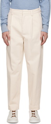 ZEGNA Off-White Bull Denim Trousers