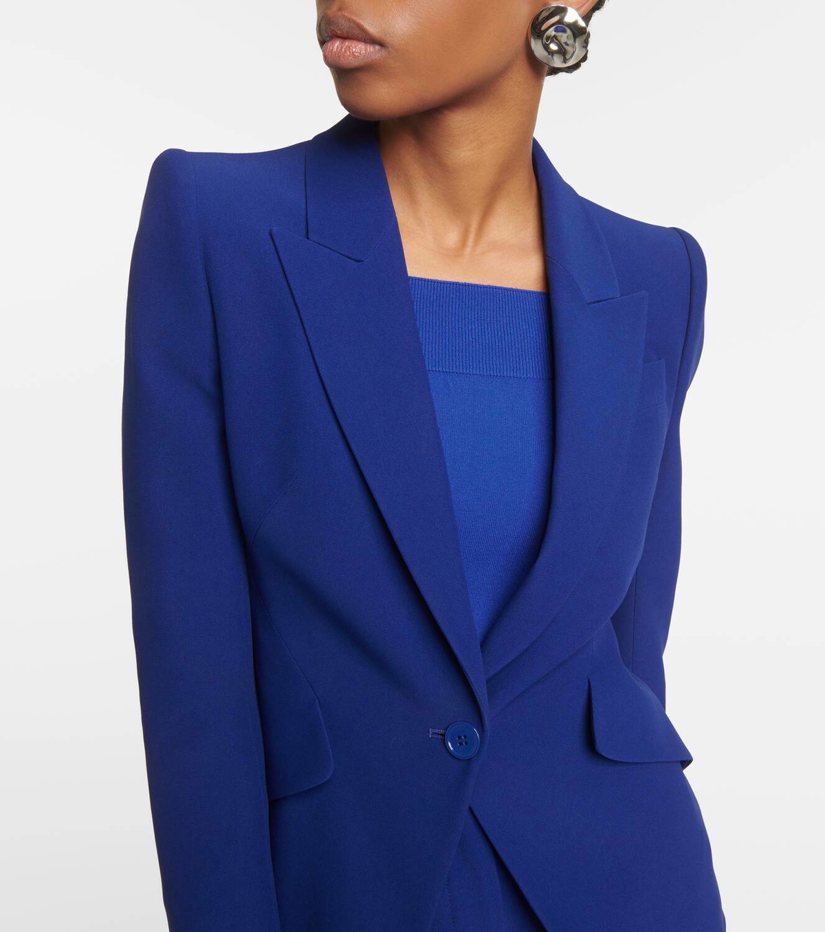 Alexander McQueen Crêpe blazer Alexander McQueen