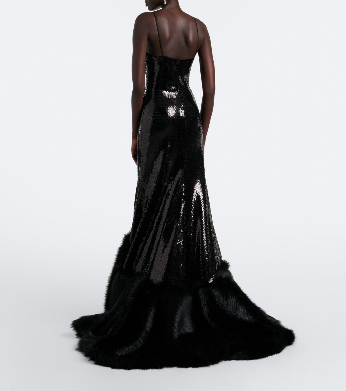 David Koma Sequined gown