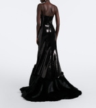 David Koma Sequined gown