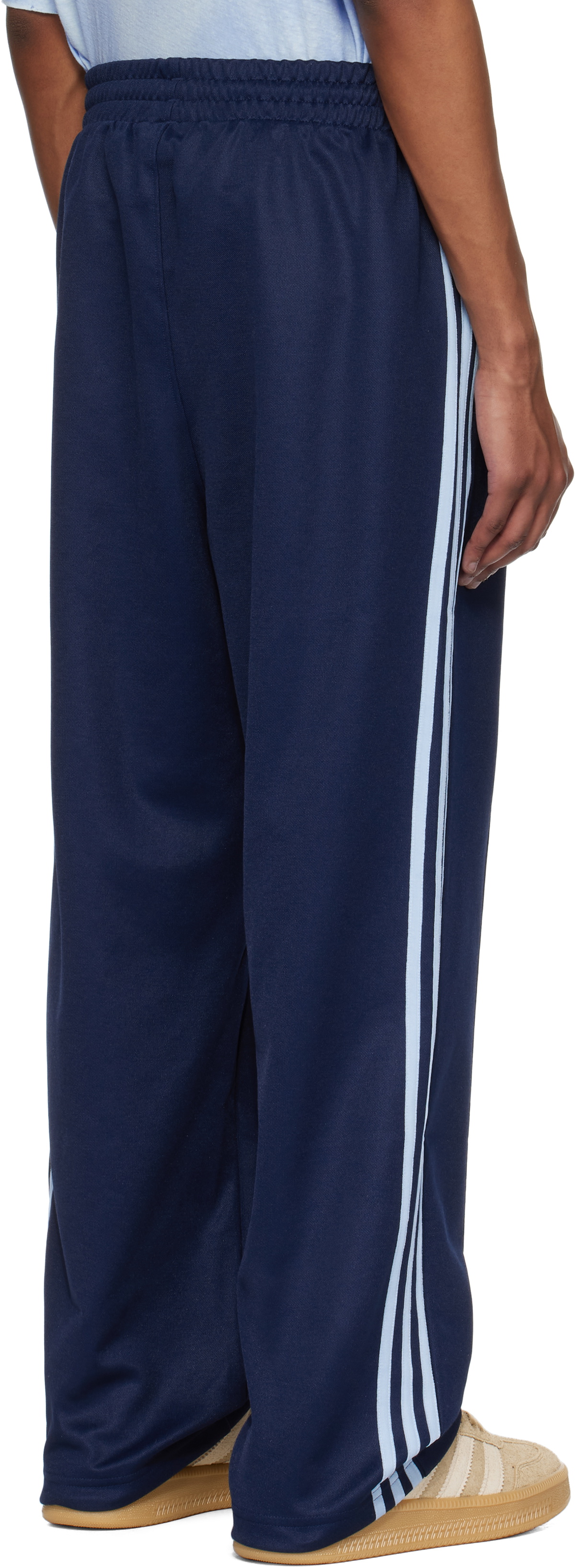 adidas Originals Blue Baggy Track Pants
