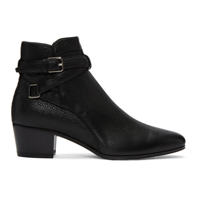 Saint laurent clearance jodhpur boots womens