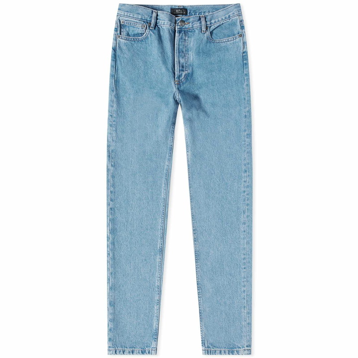 Photo: A.P.C. Men's Petit New Standard Jean in Vintage Bleach