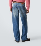 Plan C Belted straight jeans