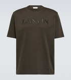 Lanvin Logo cotton jersey T-shirt