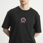 Air Jordan Men's Crew T-Shirt in Black/Infrared