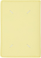 Maison Margiela Yellow Four Stitches Card Holder