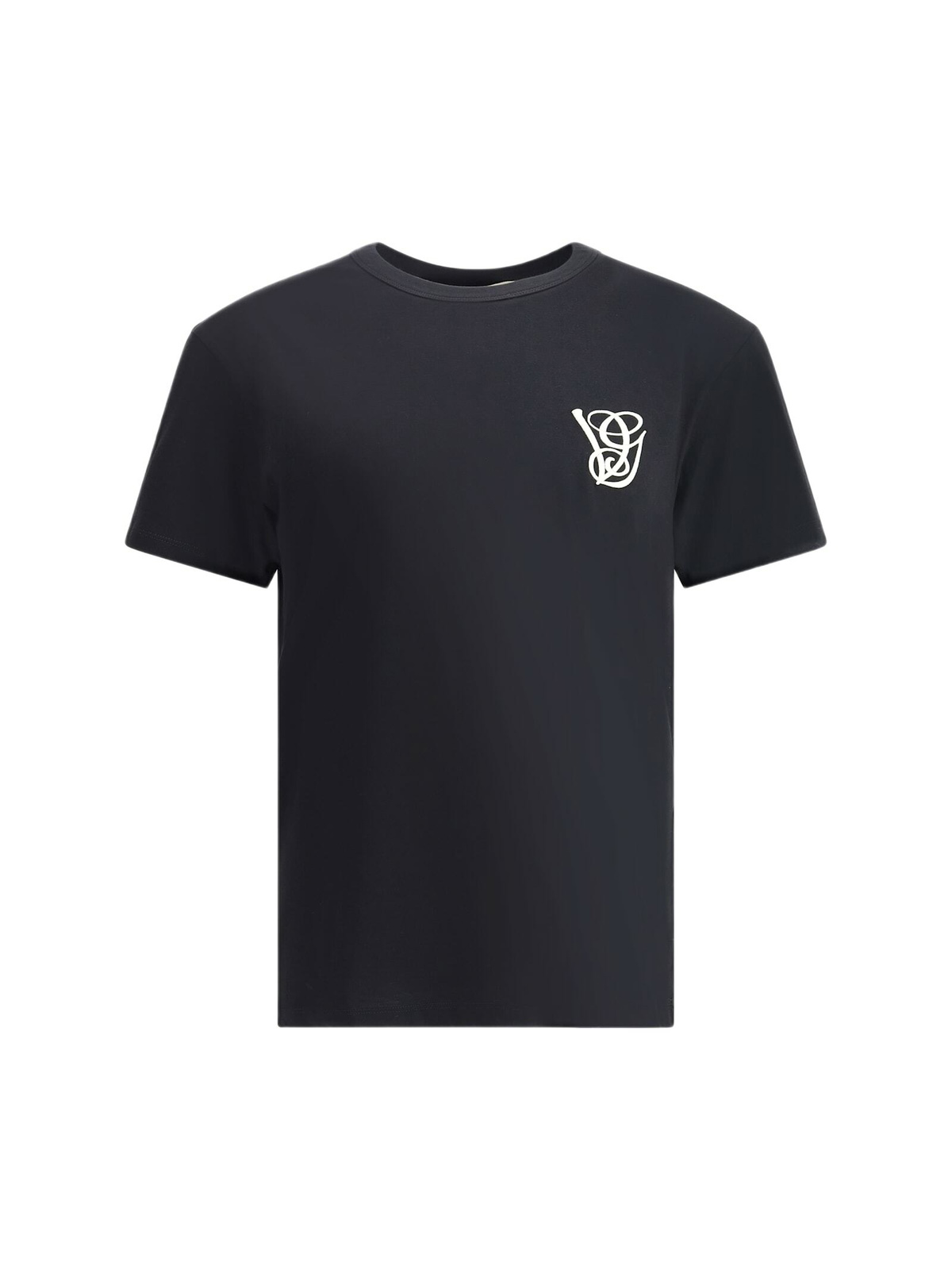 Valentino Black Circle Logo T-Shirt Valentino