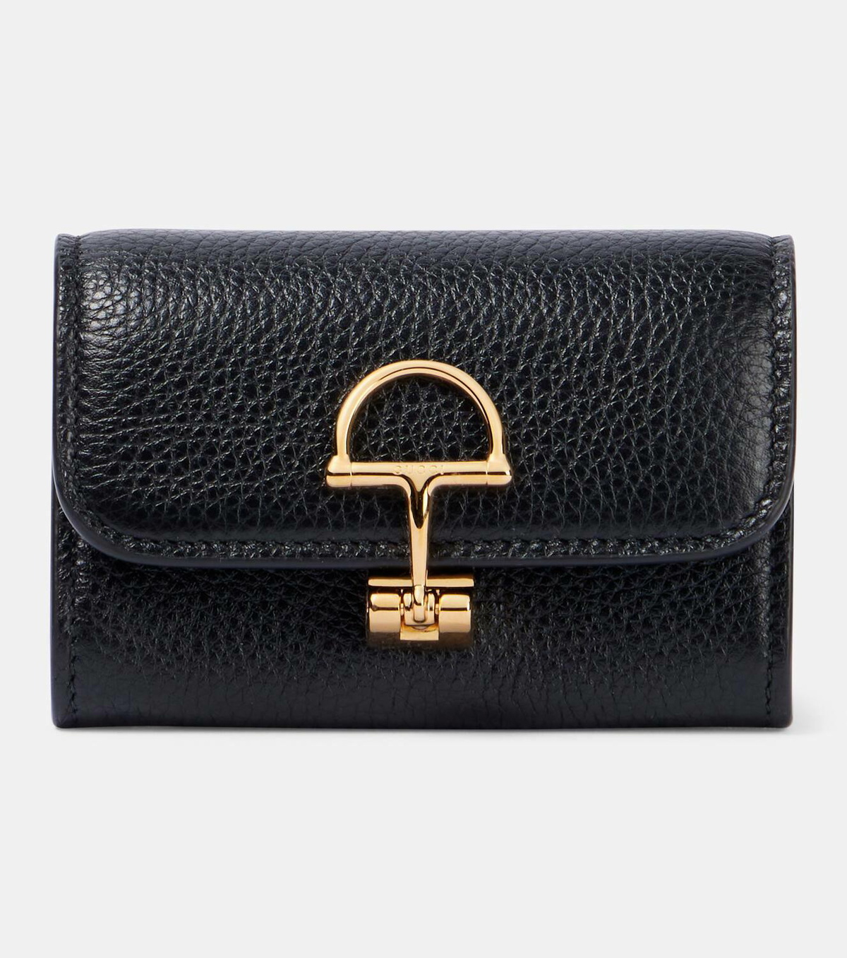 Gucci Horsebit leather card case