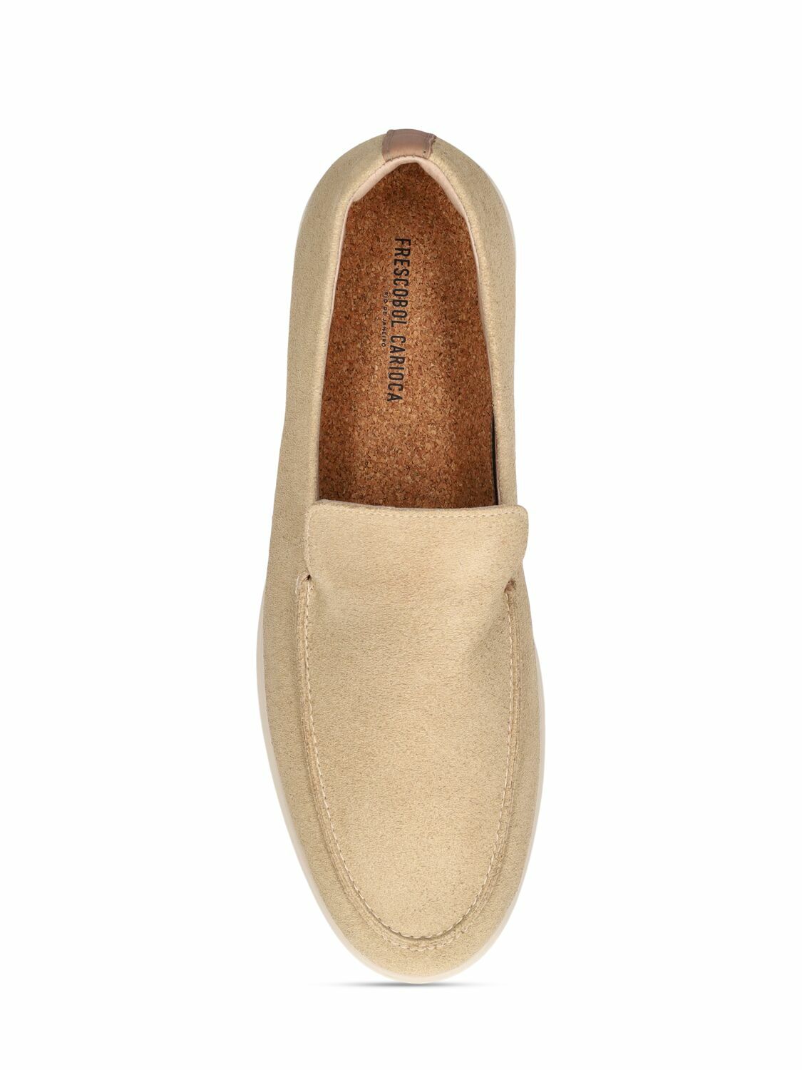 FRESCOBOL CARIOCA Miguel Suede Slip-on Sneakers