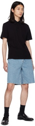 Filippa K Blue Bermuda Denim Shorts