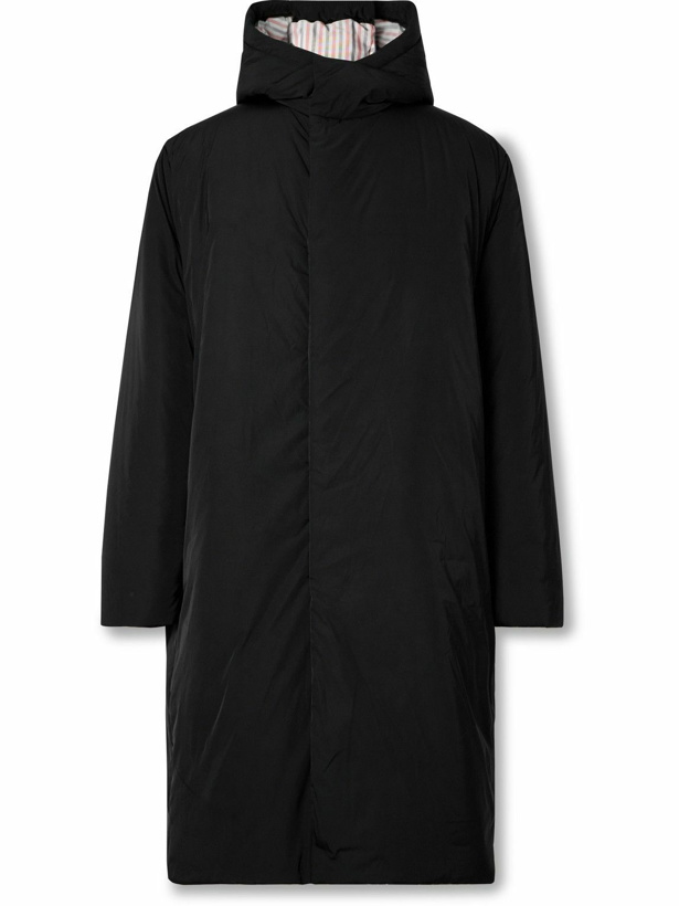 Photo: Thom Browne - Shell Hooded Down Jacket - Black