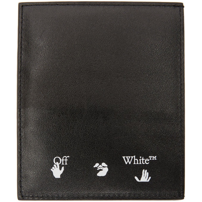 Photo: Off-White Black Logo Cardholder