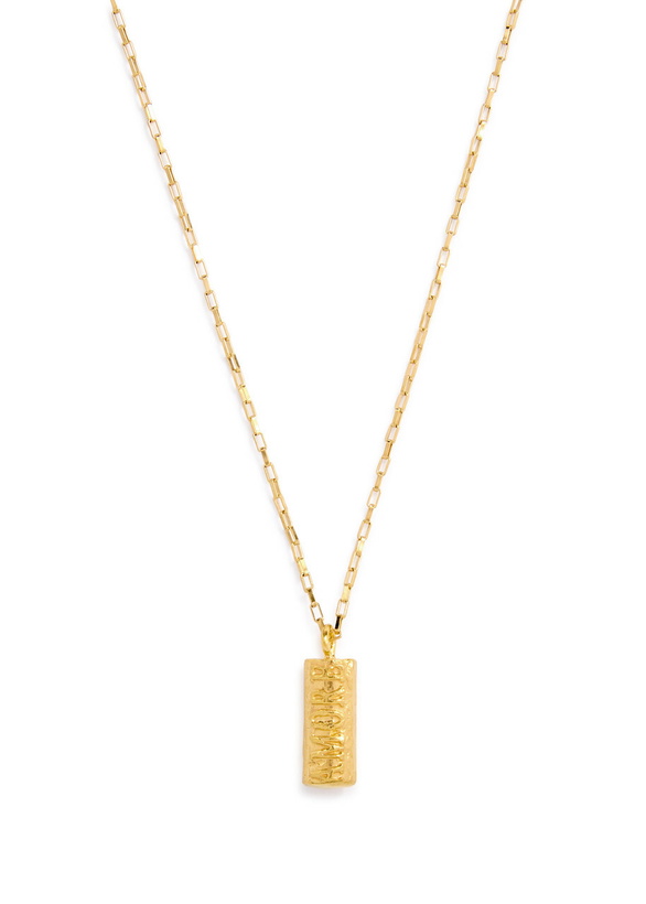 Photo: Alighieri The Amore 24kt Gold-plated Necklace - One Size