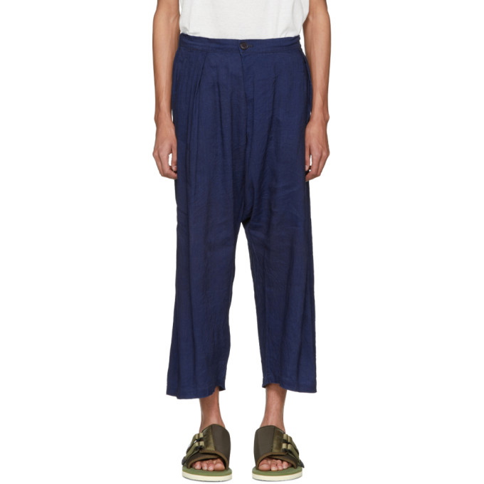 Photo: Blue Blue Japan Indigo Wide Pleated Trousers