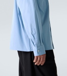 Plan C Cotton-blend poplin shirt