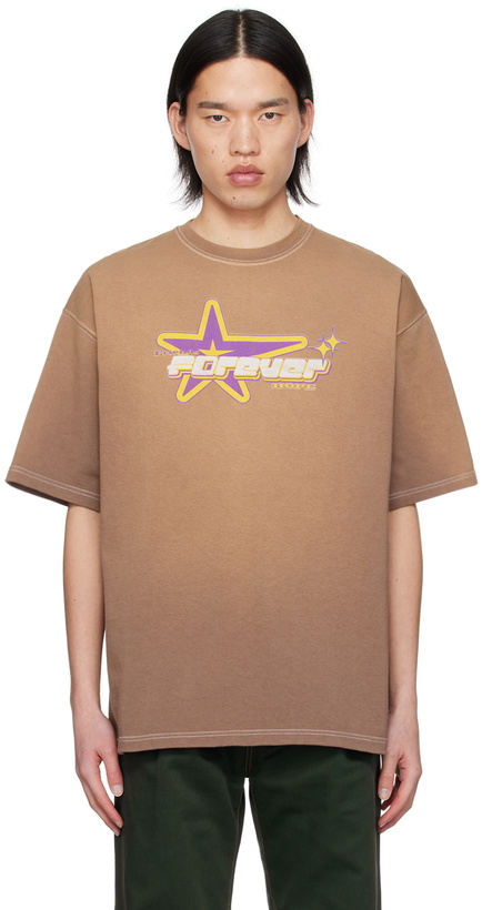 Photo: RICE NINE TEN Brown Gradation T-Shirt