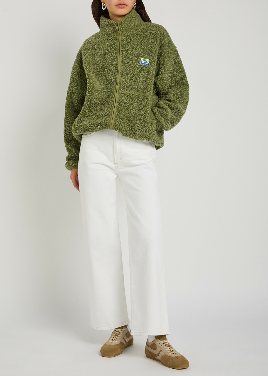American Vintage Hoktown Fleece Jacket Green