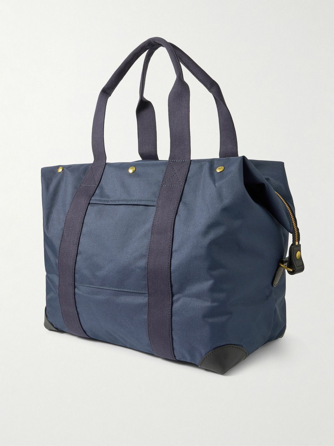 Bennett Winch - Cargo Leather-Trimmed Canvas Weekend Bag
