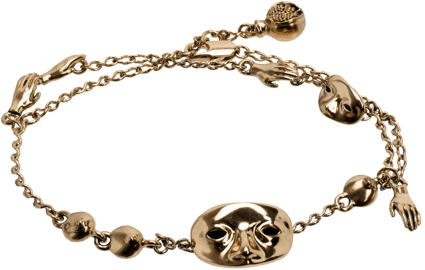 LEMAIRE Gold Estampe Bracelet Lemaire