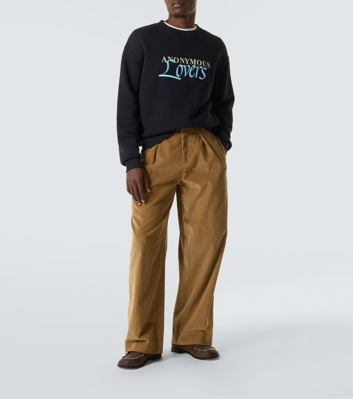 JW Anderson Anonymous Lovers embroidered sweatshirt