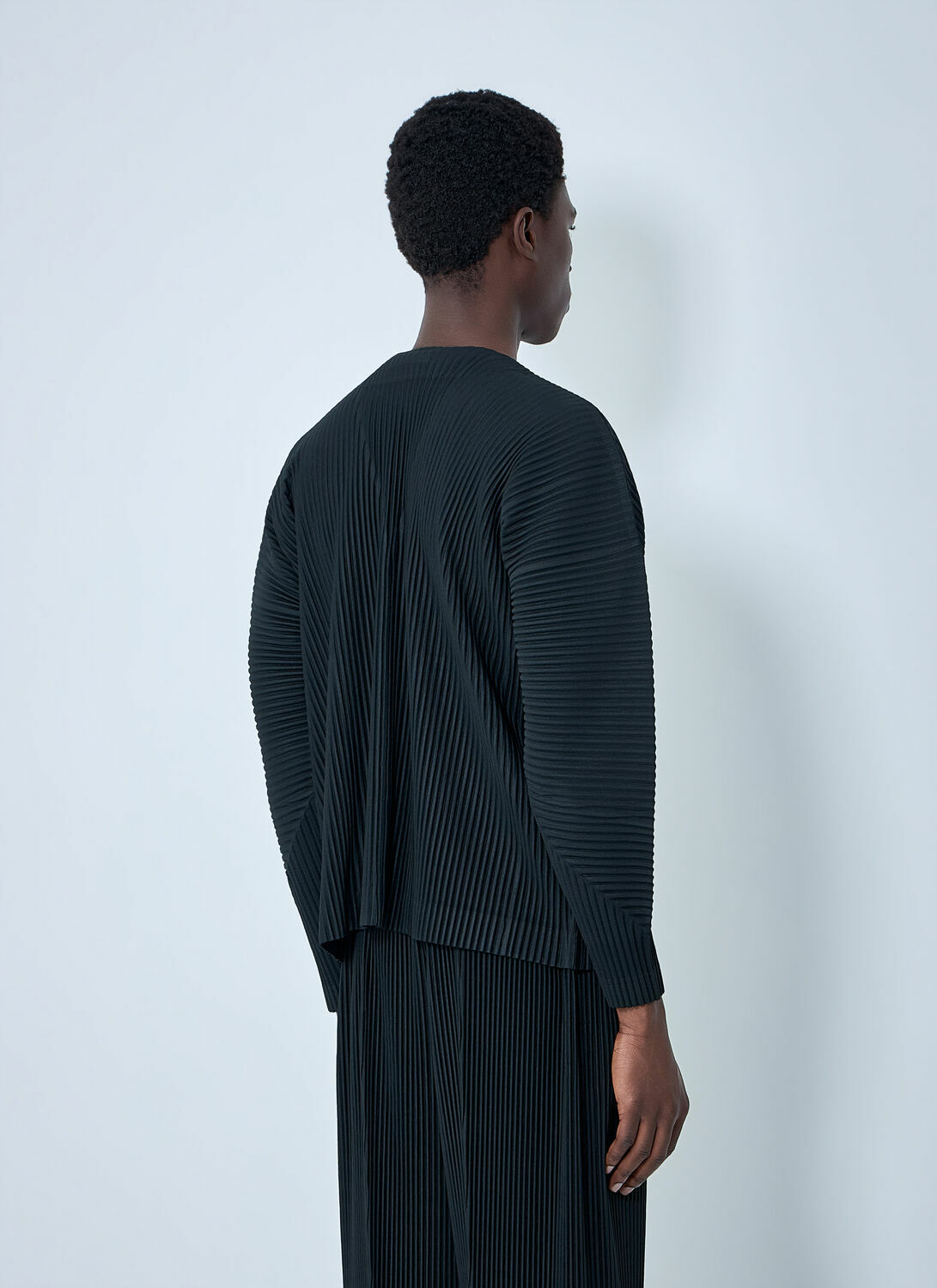 Homme Plissé Issey Miyake Pleated Button-Up Jacket