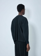 Homme Plissé Issey Miyake Pleated Button-Up Jacket