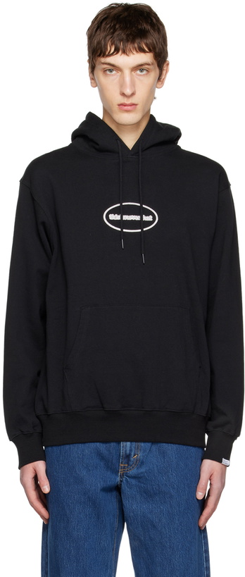 Photo: thisisneverthat Black Embroidered Hoodie