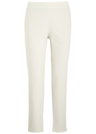 Eileen Fisher Slim-leg Trousers Cream