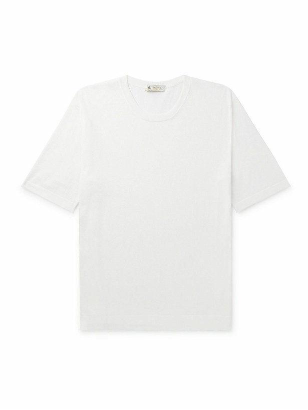 Photo: Piacenza Cashmere - Cotton T-Shirt - White