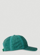 JW Anderson - Embellished Baseball Cap in Green