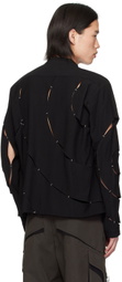 CMMAWEAR Black Kintsugi Shirt