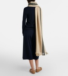The Row Cadia cotton and linen scarf