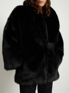 SAINT LAURENT - Faux Fur Jacket