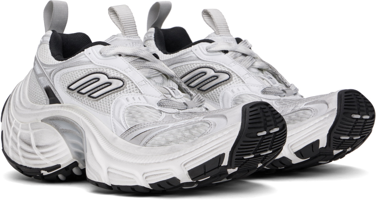 Balenciaga White & Gray 10XL Sneakers Balenciaga