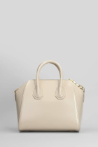 Givenchy Antigona Mini Shoulder Bag In Beige Leather