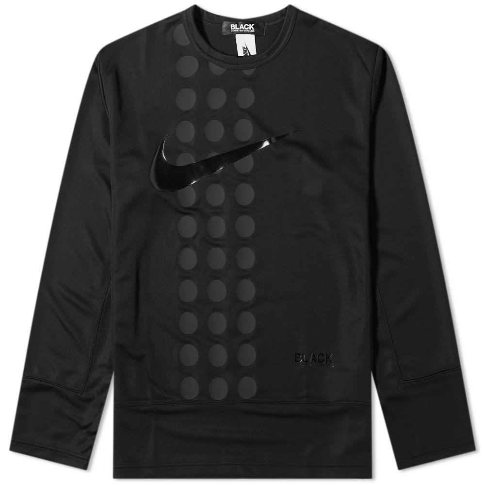 Comme des Garcons Black x Nike Long Sleeve Dri-Fit Dot Tee