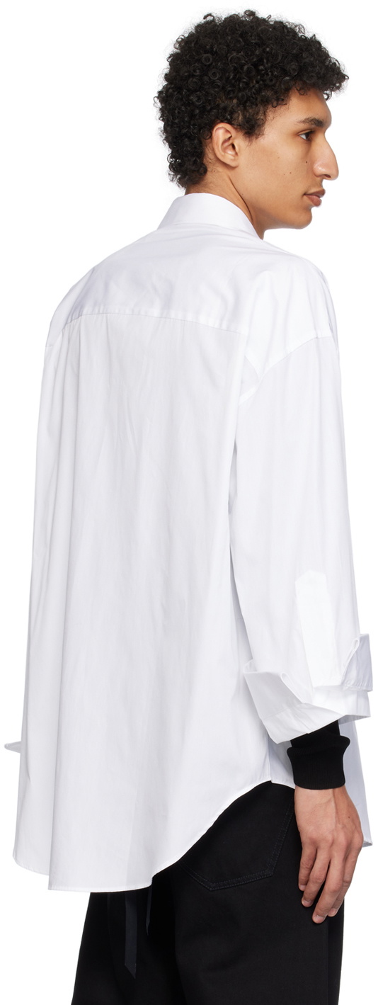 Marina Yee White Oversized Shirt