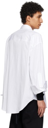 Marina Yee White Oversized Shirt