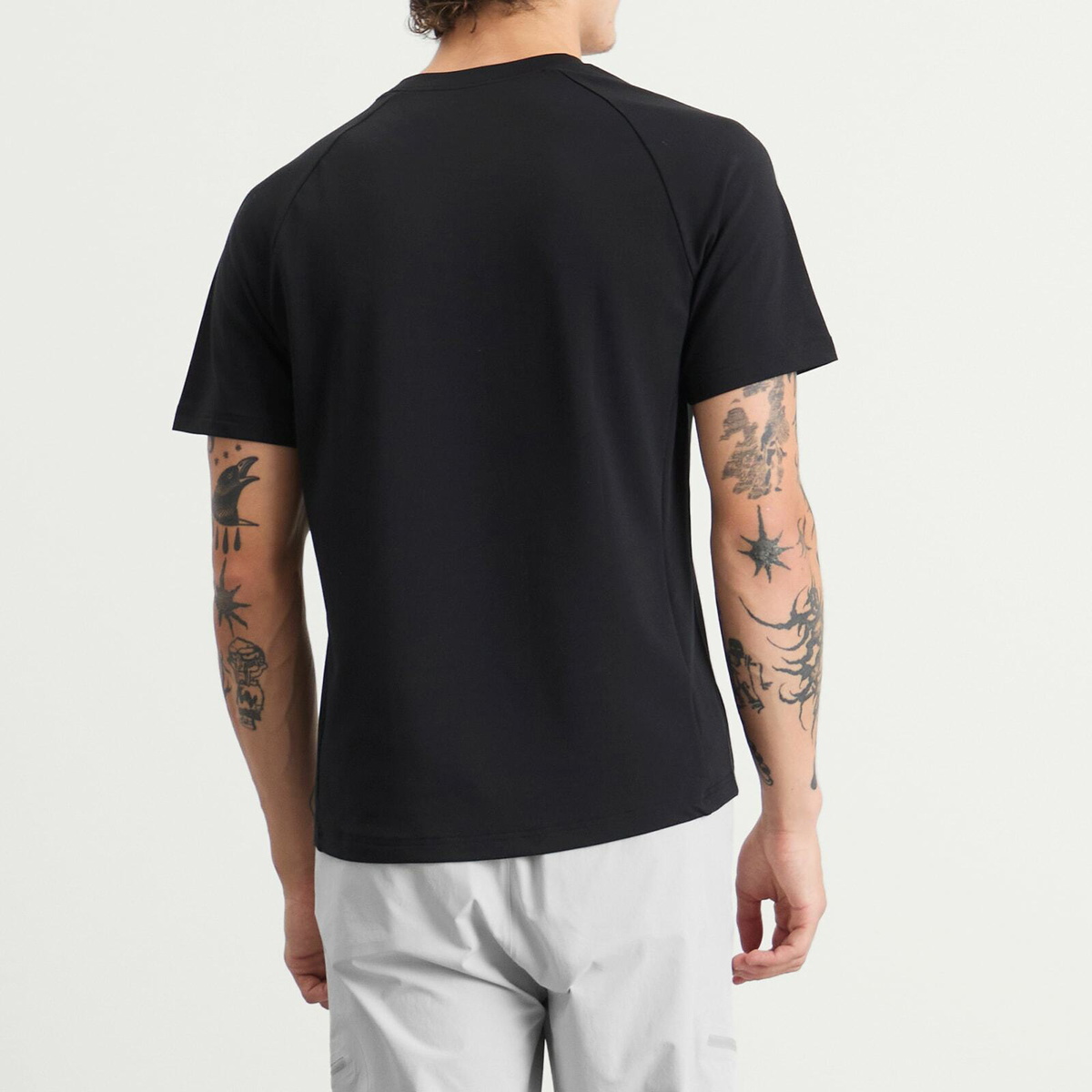 CAYL Men's Polartec Delta Graphic T-Shirt in Black