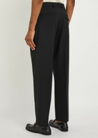 Wax London Aubyn Tapered-leg Woven Trousers Black