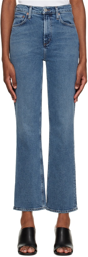 Photo: AGOLDE Blue Vintage Bootcut Jeans