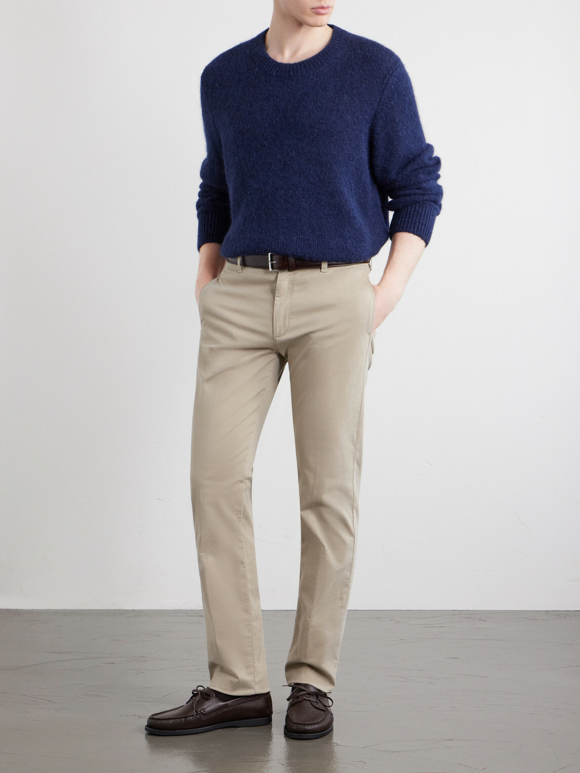 Massimo Alba - Bruce Alpaca-Blend Sweatshirt - Blue